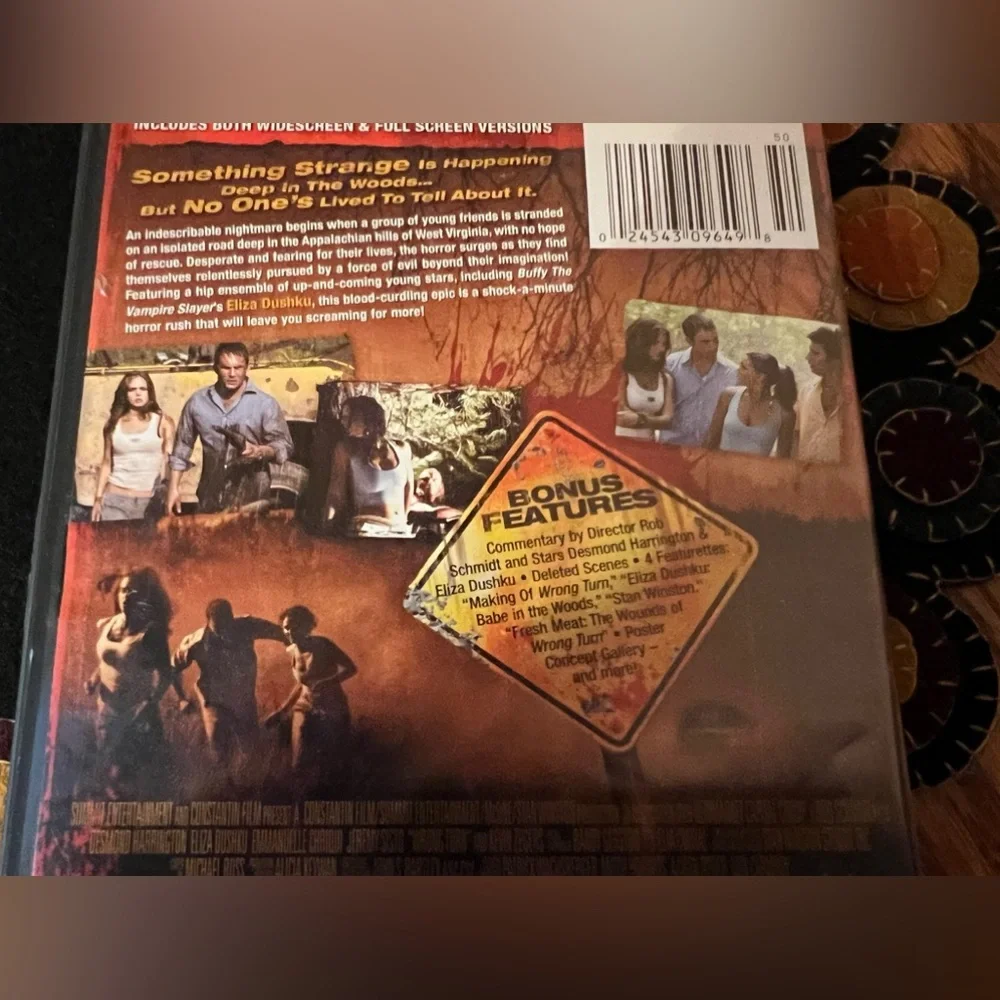 ‼️SOLD‼️ Wrong Turn (DVD) By: Summit Entertainment Presents 🎃 - Picture 6 of 13